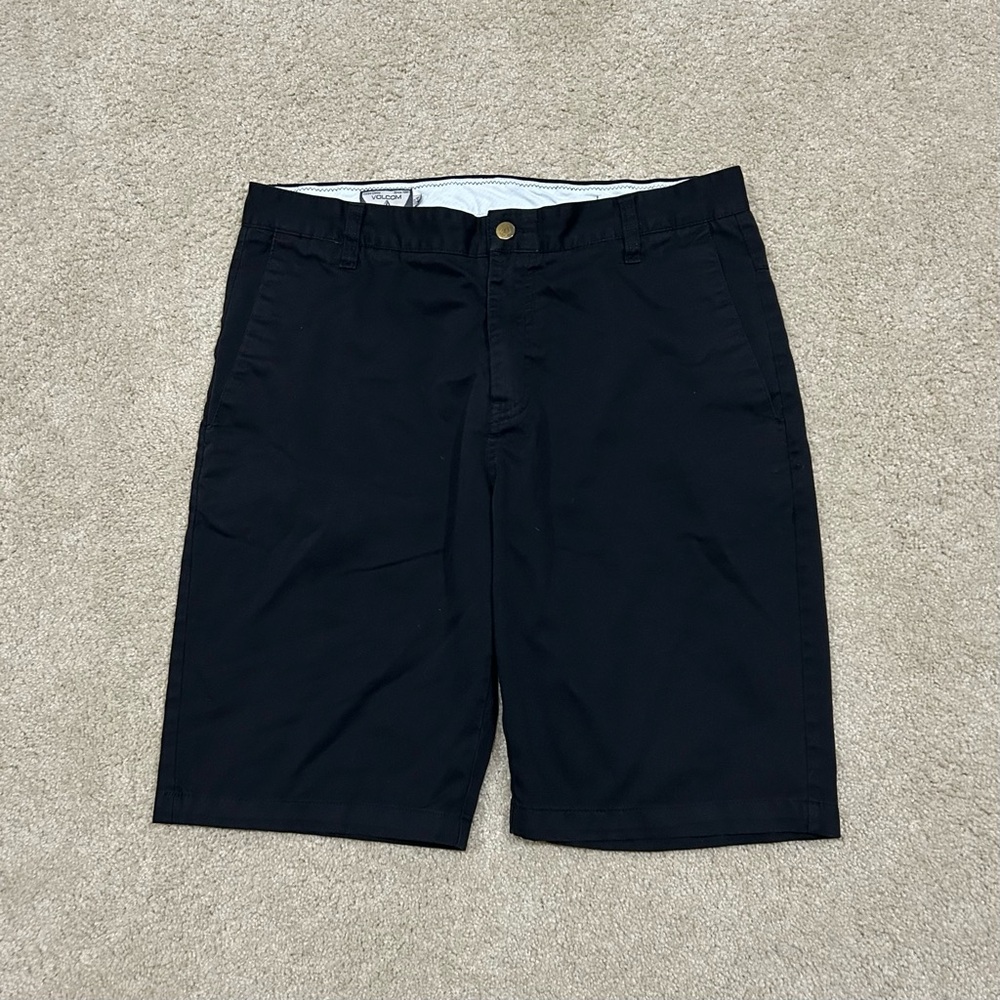 Volcom Men’s Black Frickin Modern Stretch Shorts Size 34